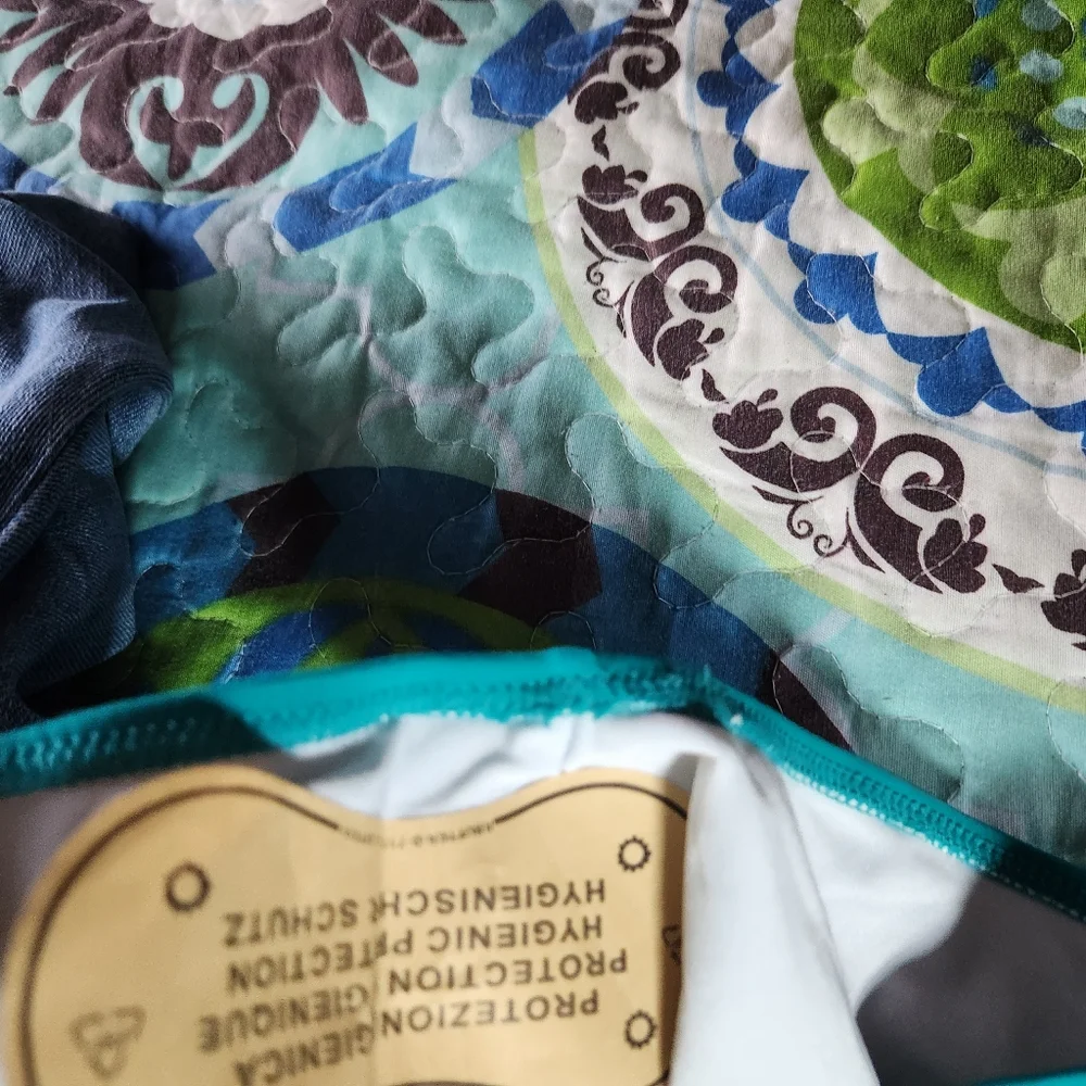 Nwt Elegant Teal One-Piece Swimsuit - Picture 10 of 10